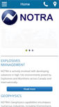 Mobile Screenshot of notra.ca